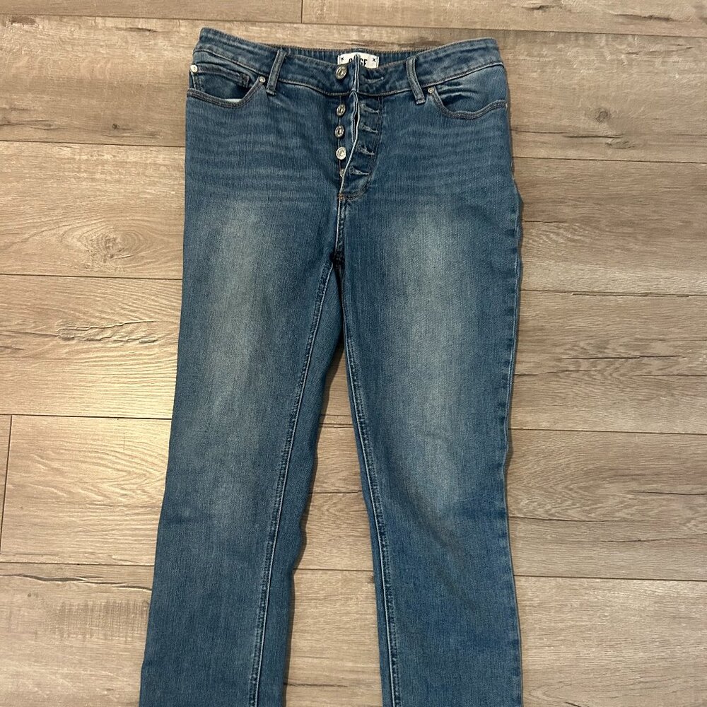 Paige Transcend Vintage Gemma Crop Skinny Jean (Size 28)